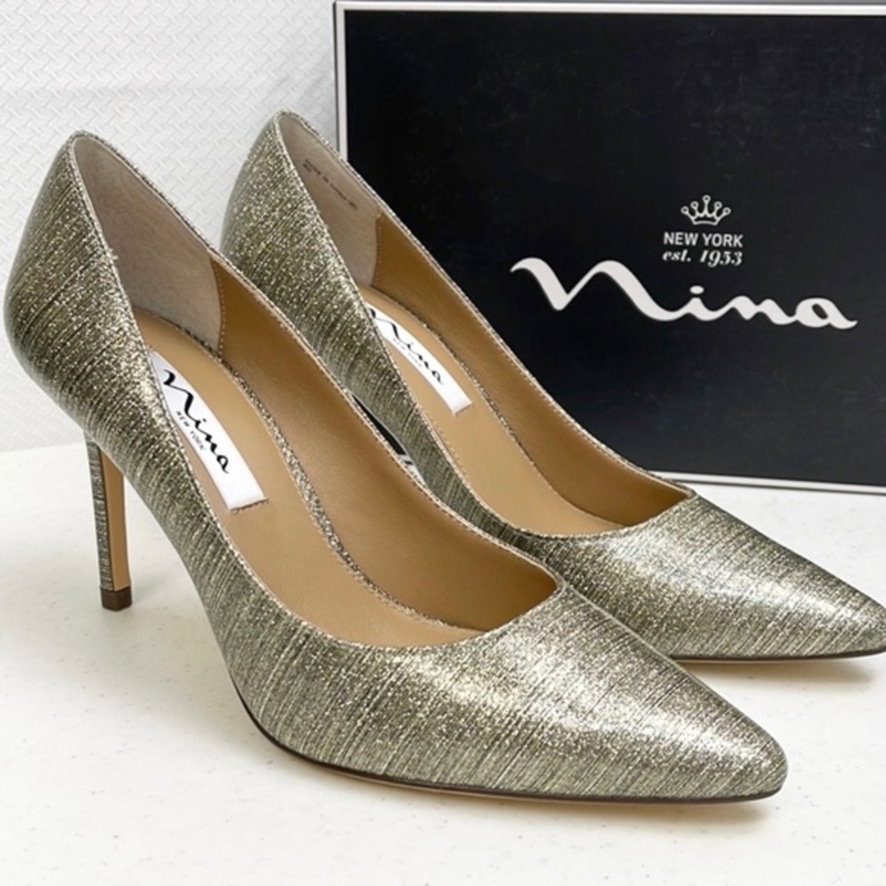 Nina 85 Pointy Toe Pumps